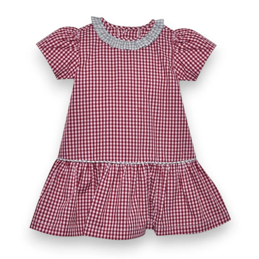 Crimson & Gray Dress