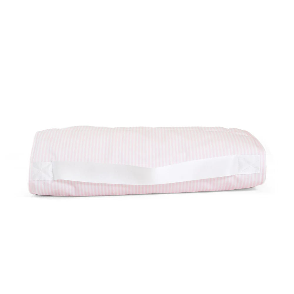 TRVL Rest Up! Nap Mat- Pimlico Pink Stripe