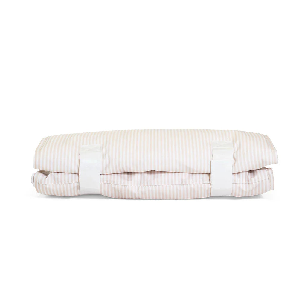 TRVL Rest Up! Nap Mat- Pimlico Pink Stripe