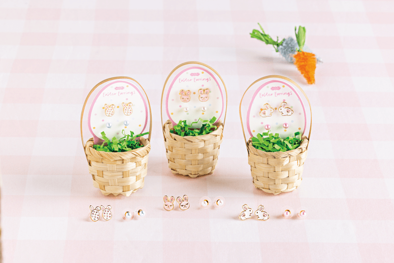 Easter Basket Earring Set