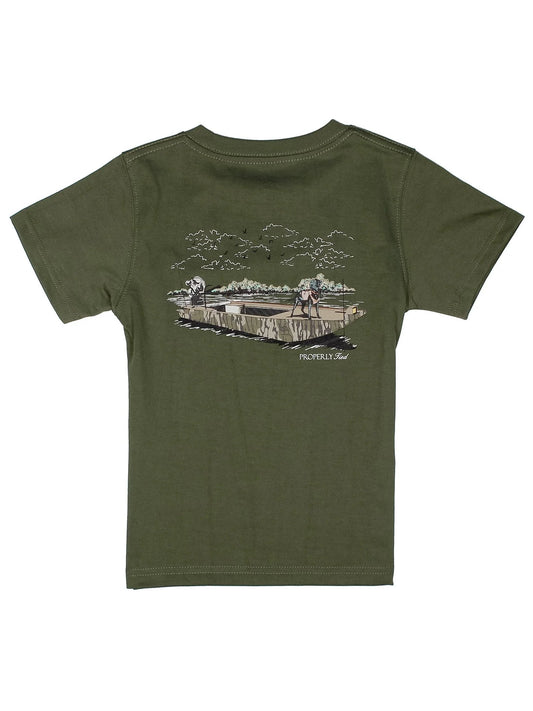 Mossy Oak Boat Ride SS Olive