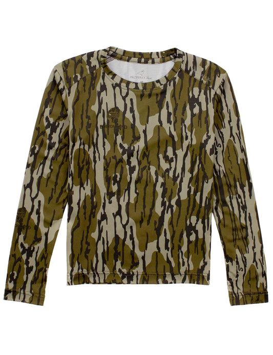 Ravine LS Tee-Mossy Oak Bottomland