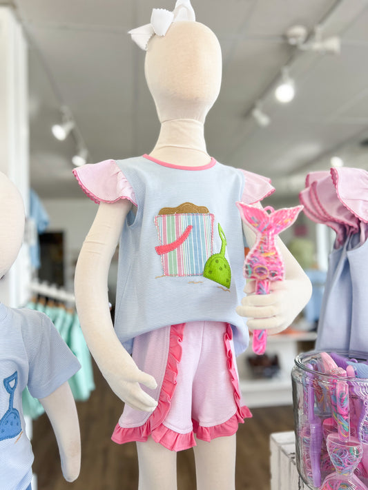 Beach Toys Pink Short Set
