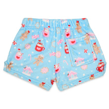 Load image into Gallery viewer, Gingerbread Sweets Plush Shorts