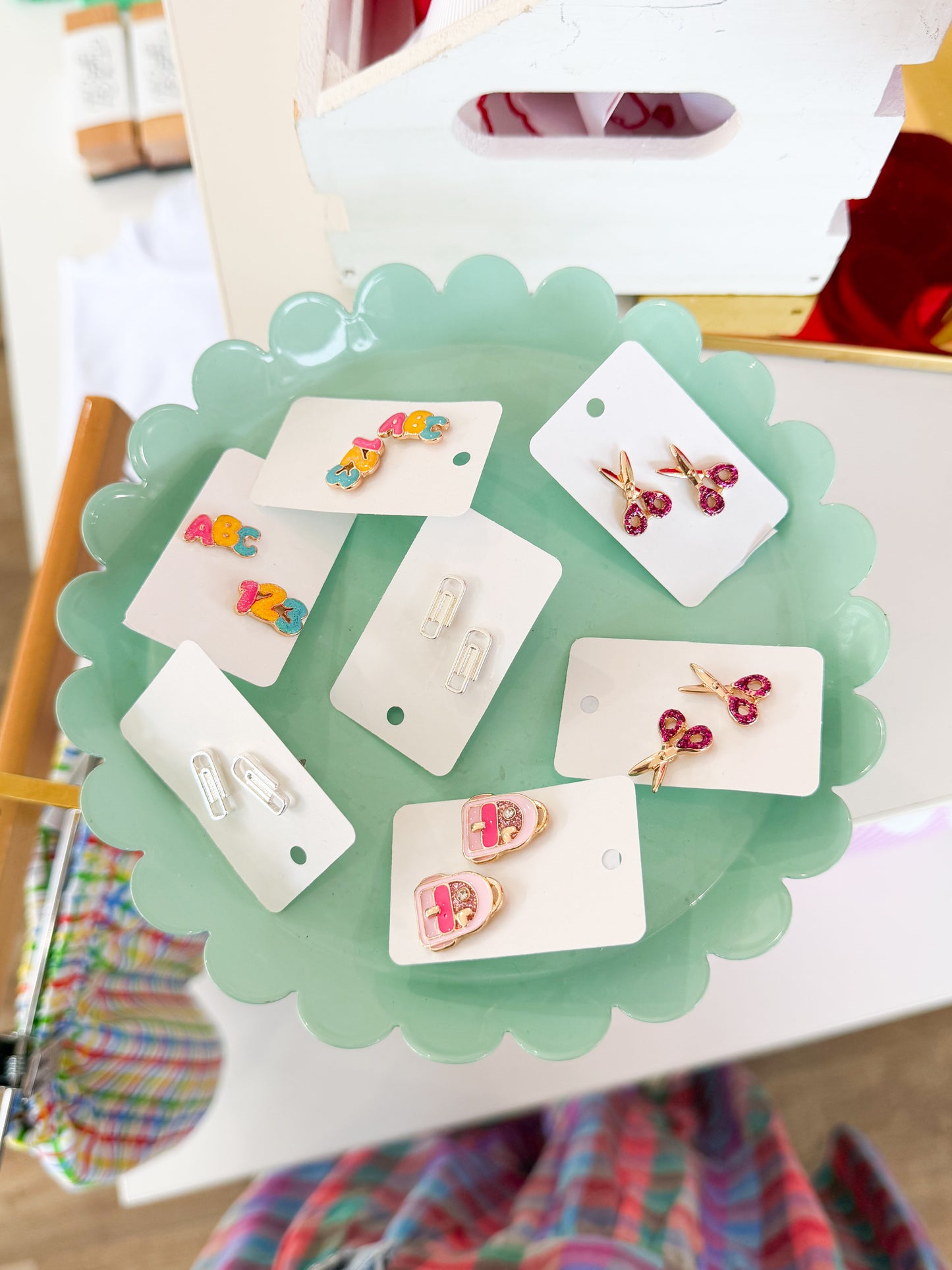 Back to School Earrings