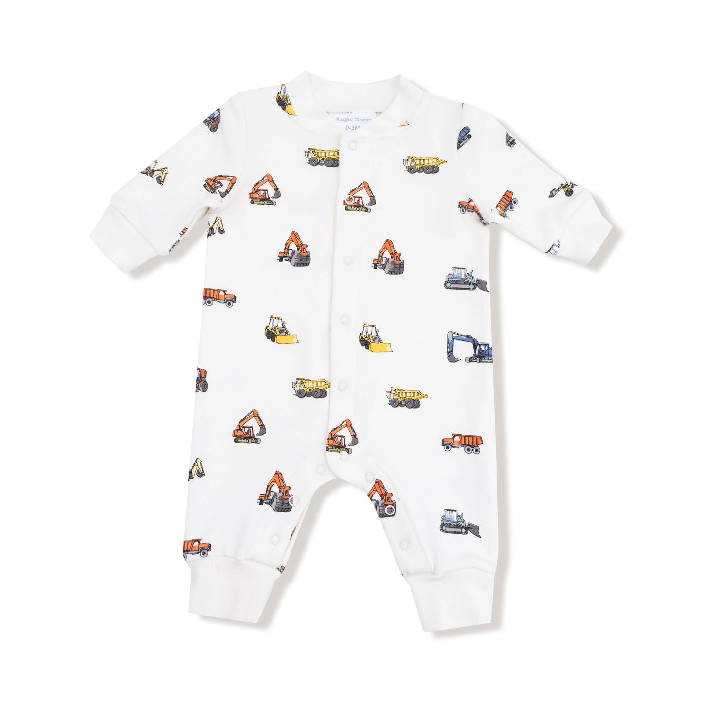 Construction Vehicles- French Terry Romper