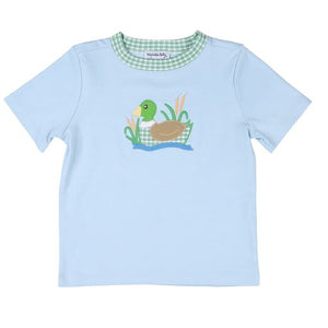 Gingham Mallard App. Toddler T-Shirt