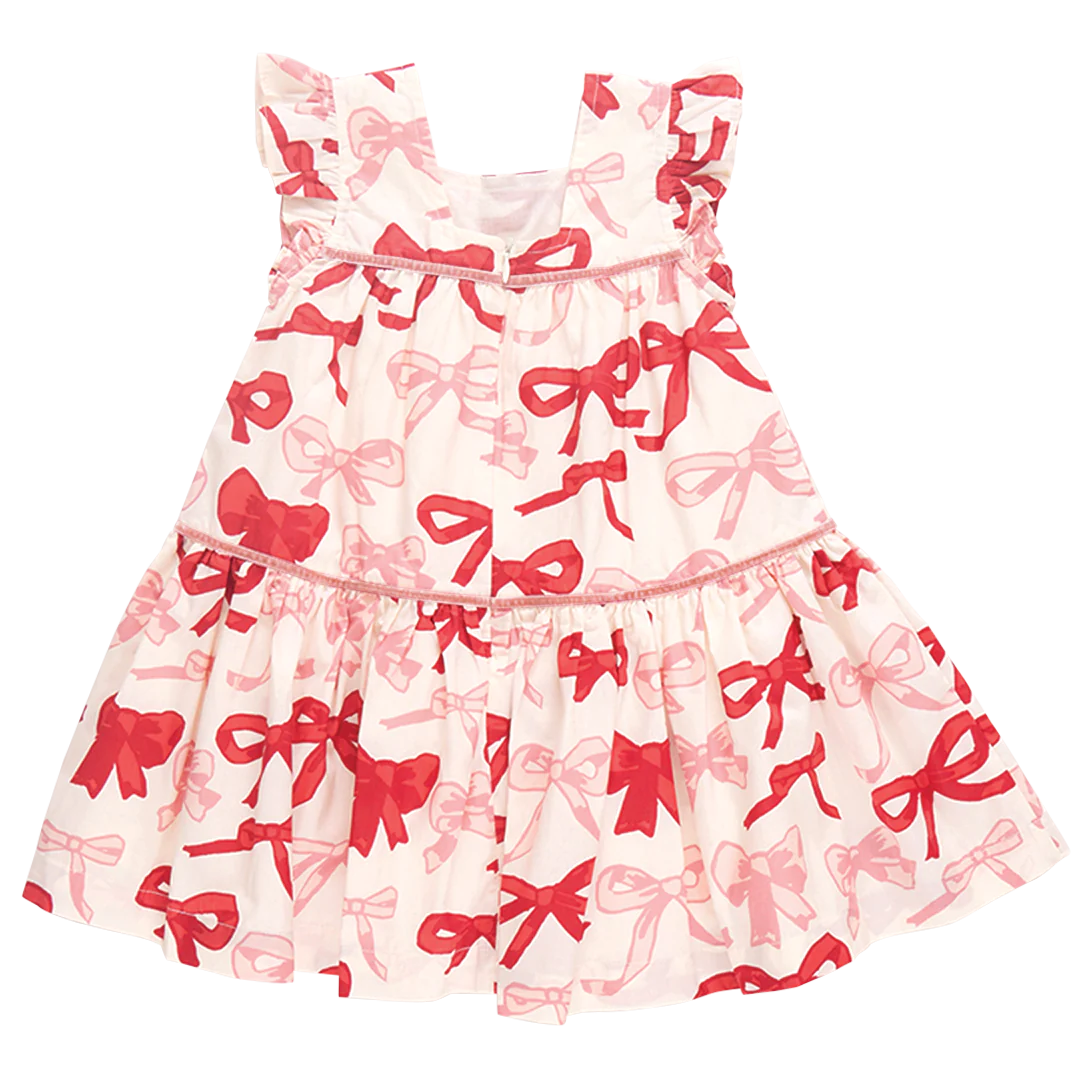 Camelia Dress- Valentine's Bows