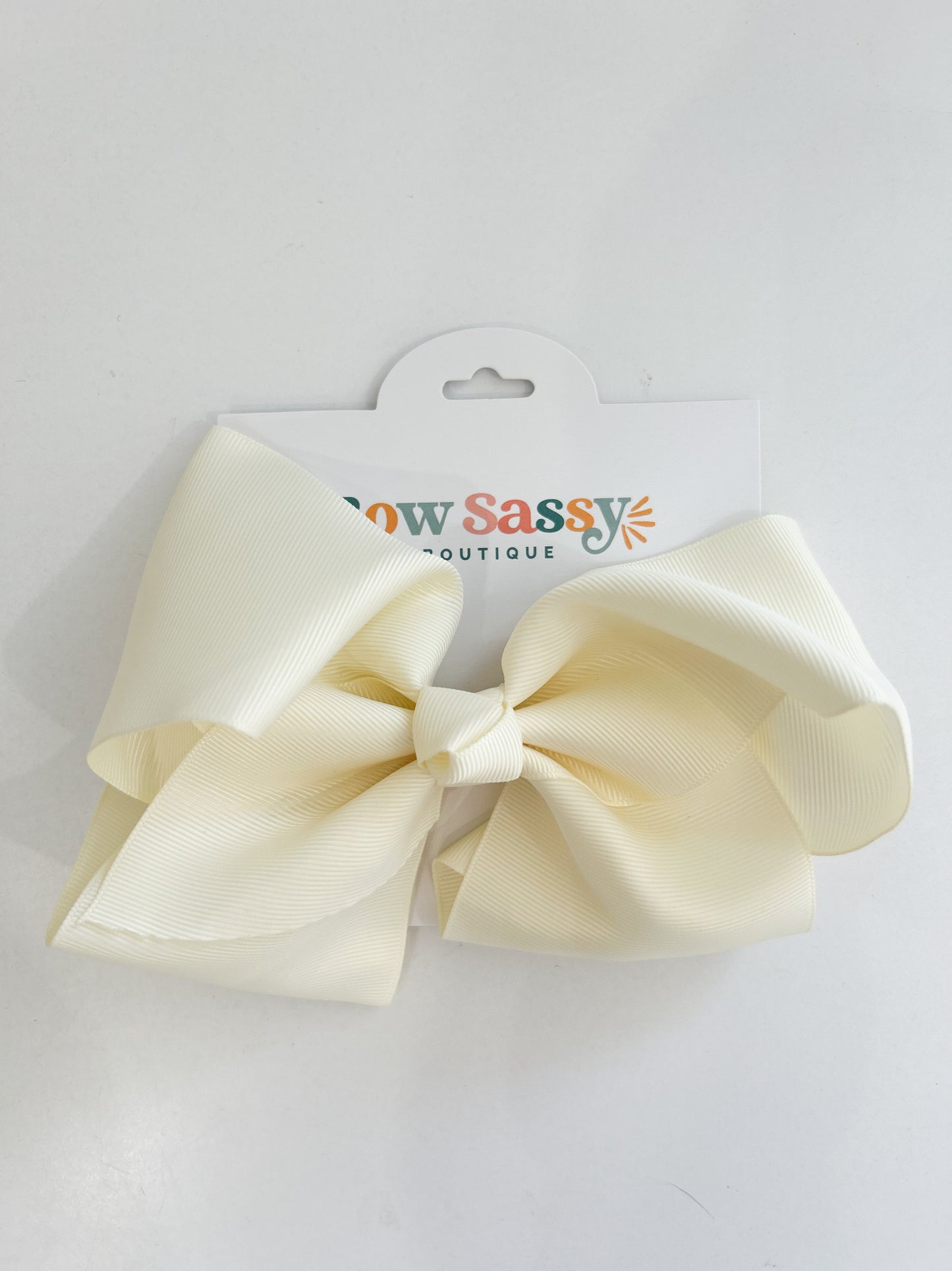 Classic Grosgrain Bow-6.5"