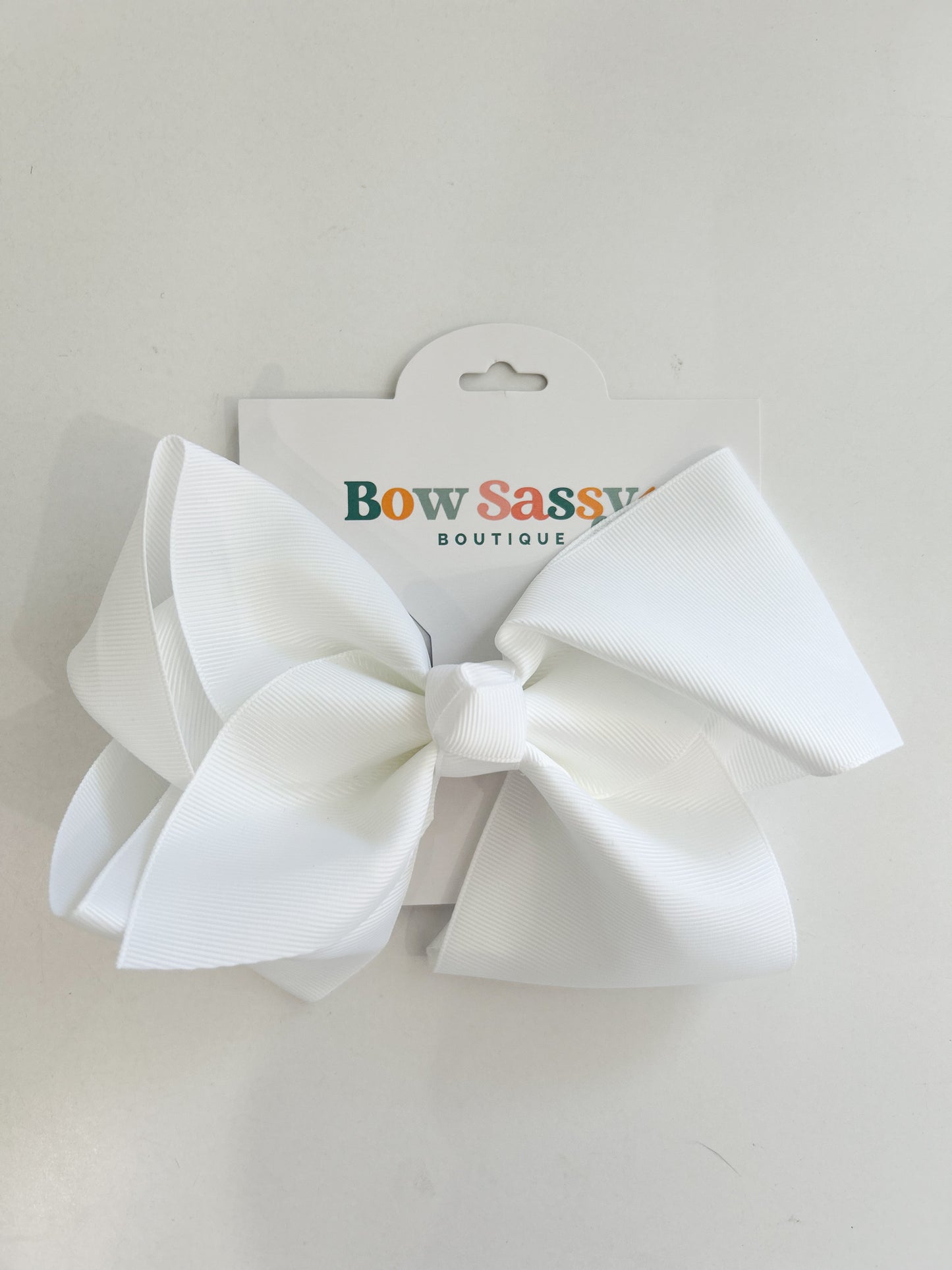 Classic Grosgrain Bow-6.5"