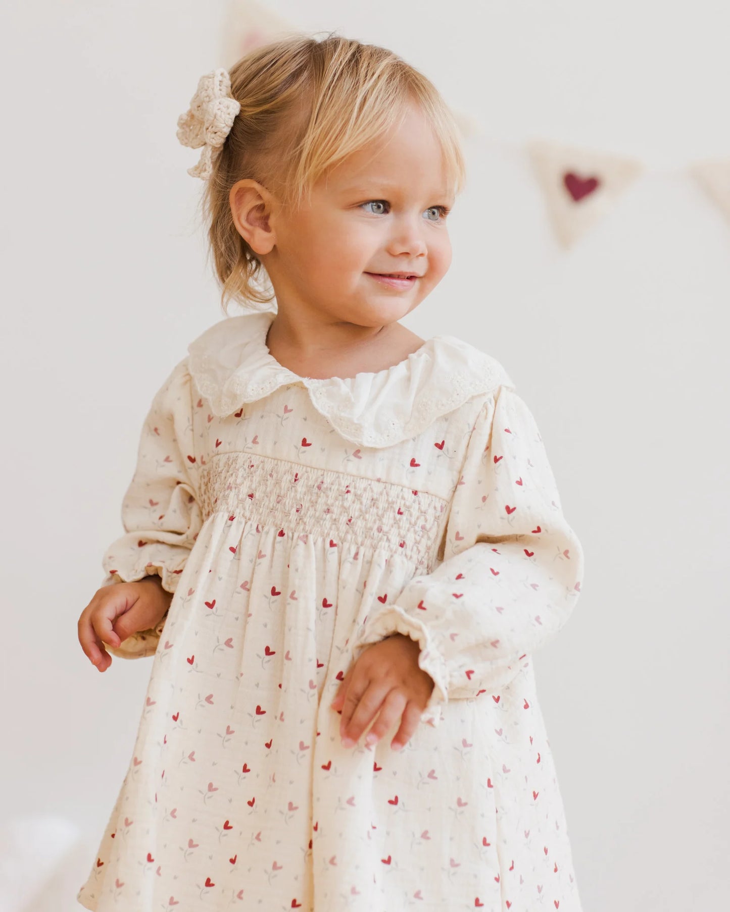 Callie Dress-Heart Ditsy