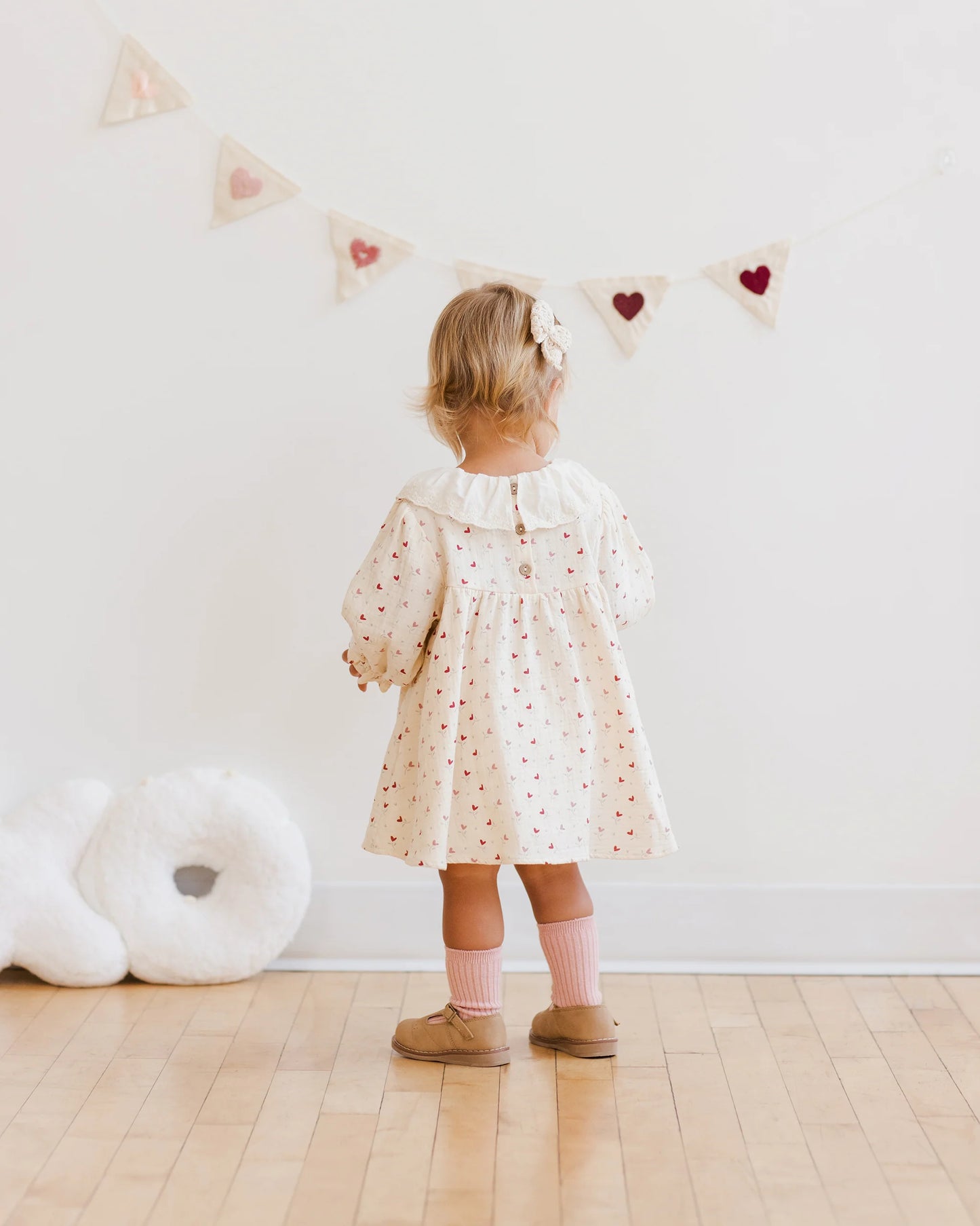 Callie Dress-Heart Ditsy