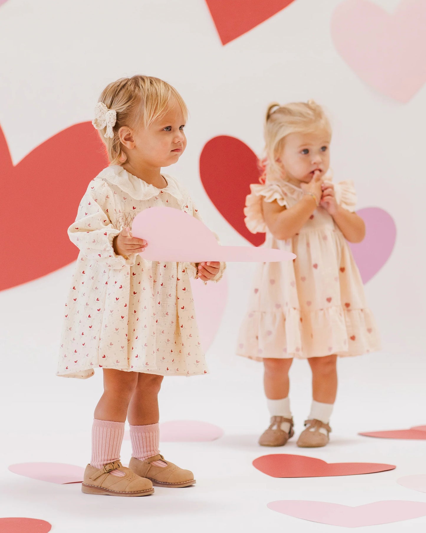 Callie Dress-Heart Ditsy