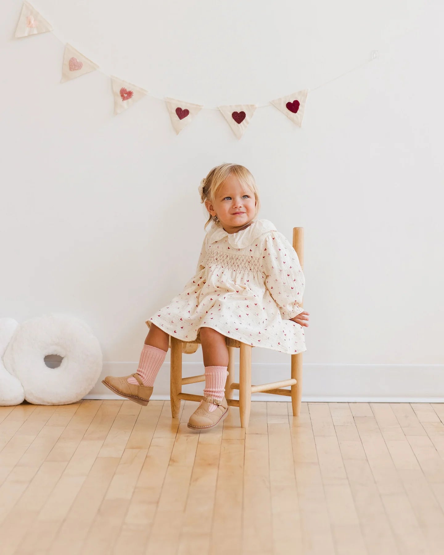 Callie Dress-Heart Ditsy