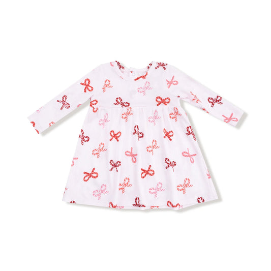 Candy Cane Bows Dress & Bloomer