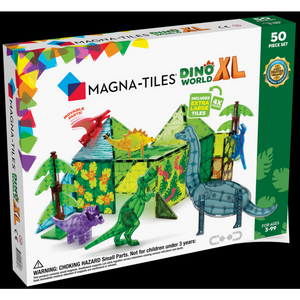 Magnatiles Dino World XL 50 Pc Set