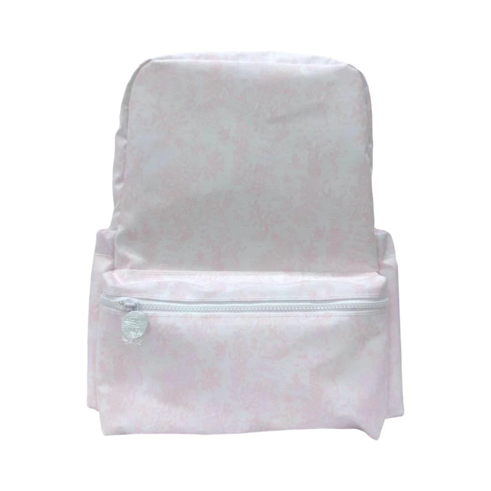 Bunny Toile Pink Backpack