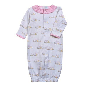 Pink Baby Parade Pima Converter Gown