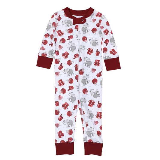 Roll Baby Roll Zip Pajama