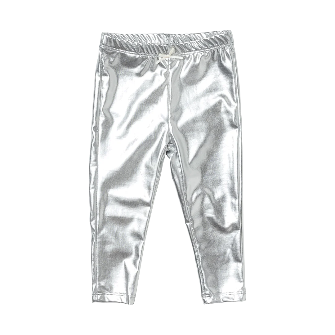 Lame Legging- Silver