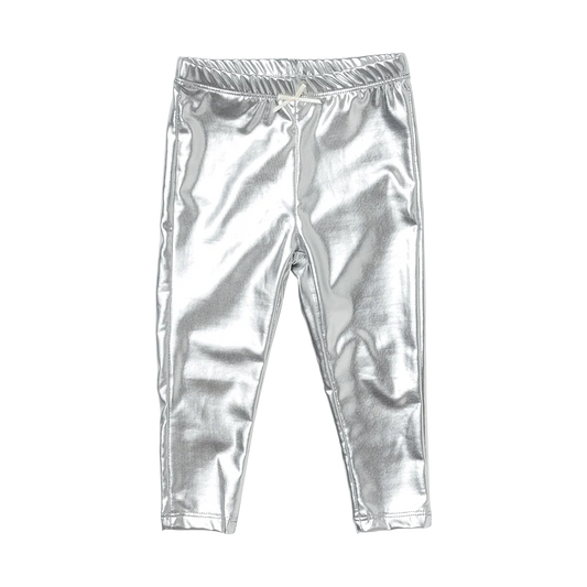 Lame Legging- Silver