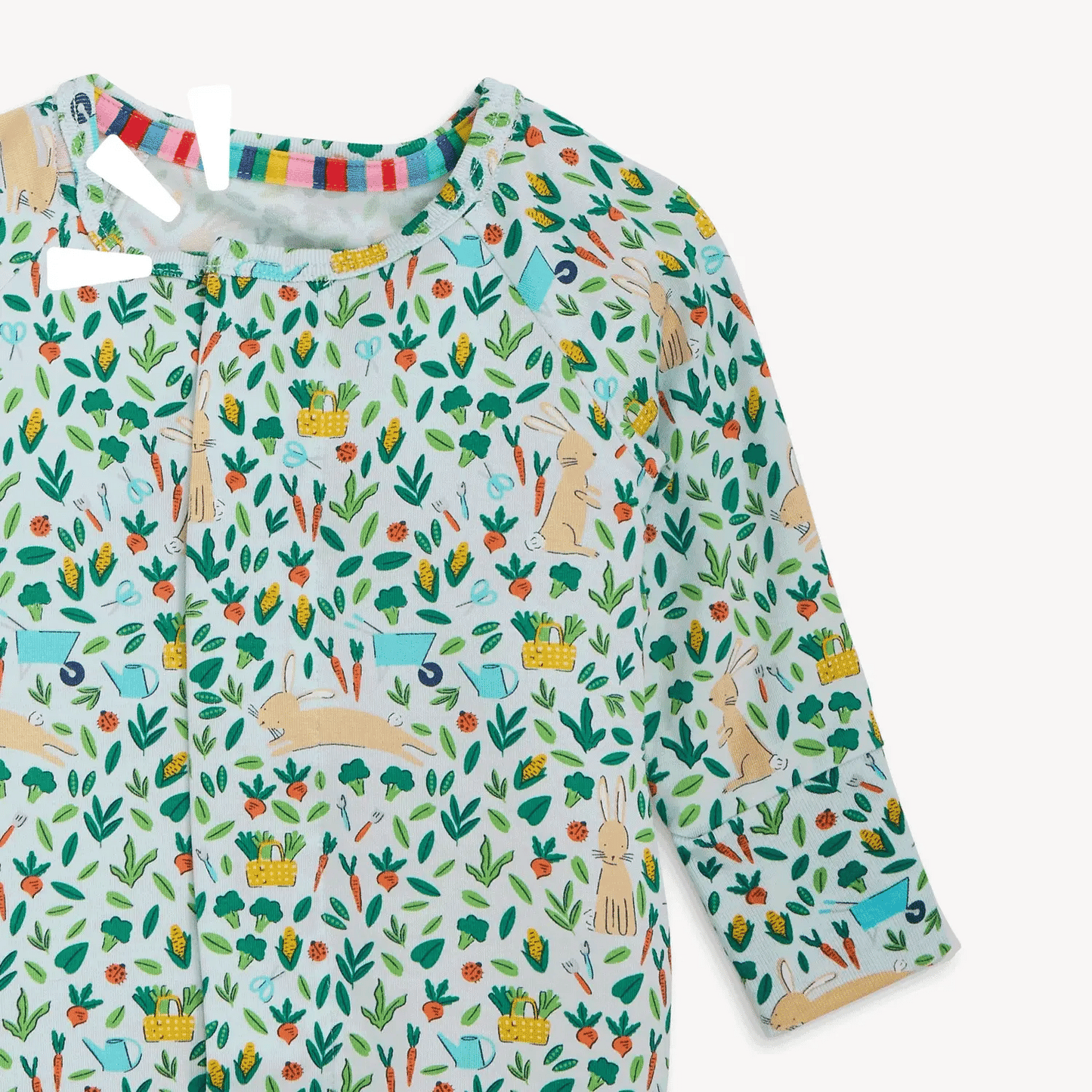 Bunny Garden Magnetic Footie