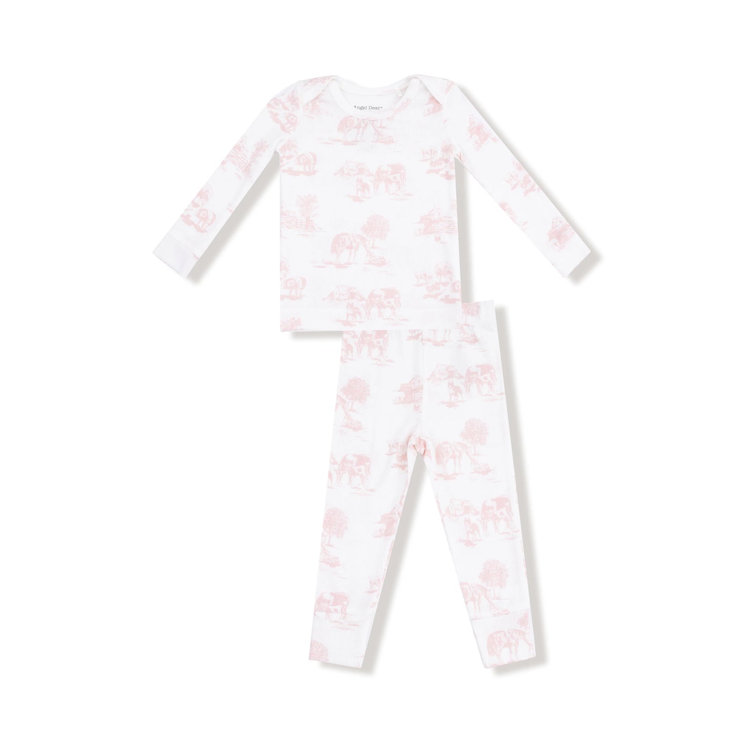 Pink Farm Toile Loungewear Set