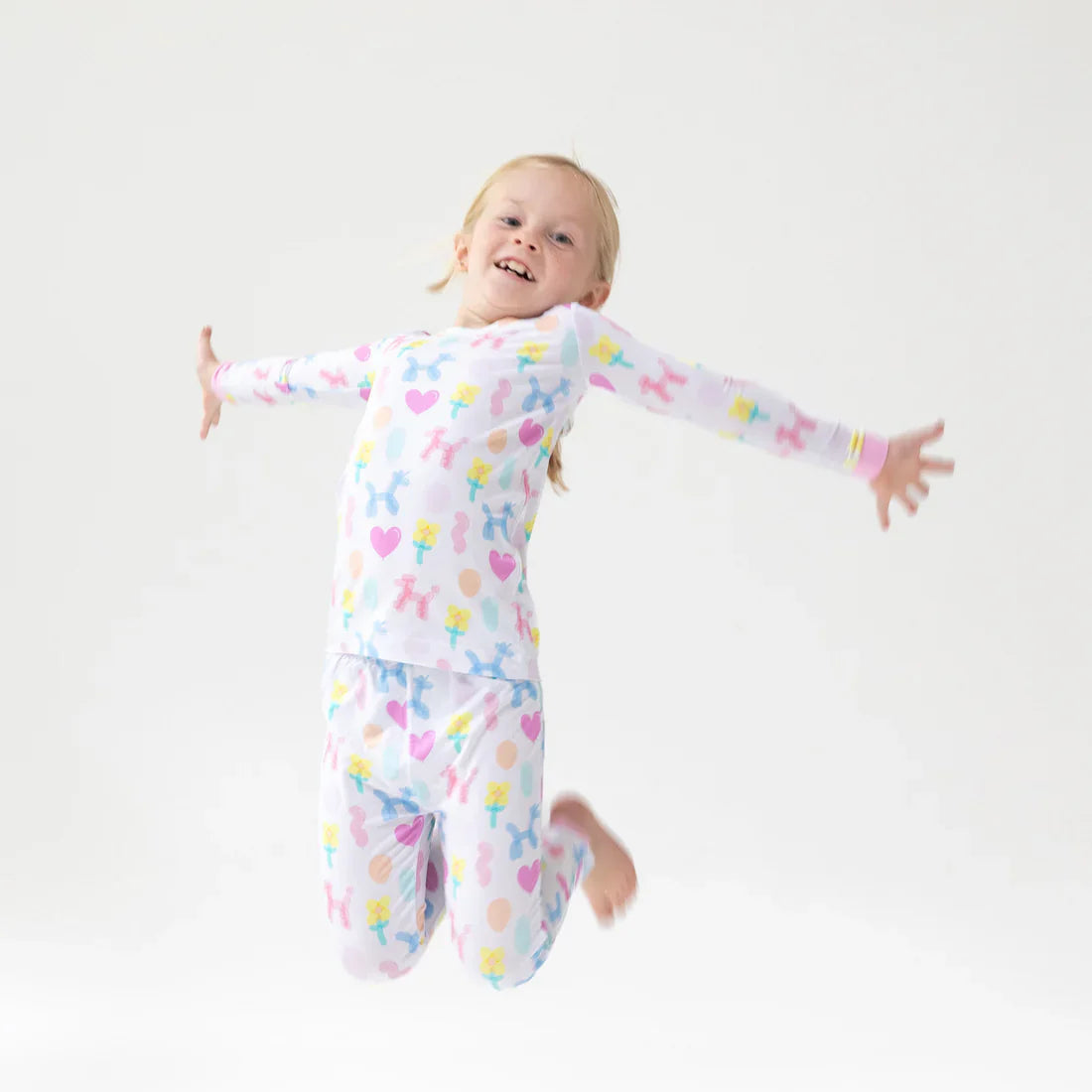 Pink Balloon Animals- Loungewear Set