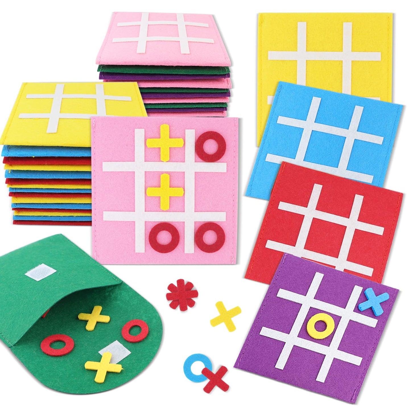 Tic Tac Toe Felt Game