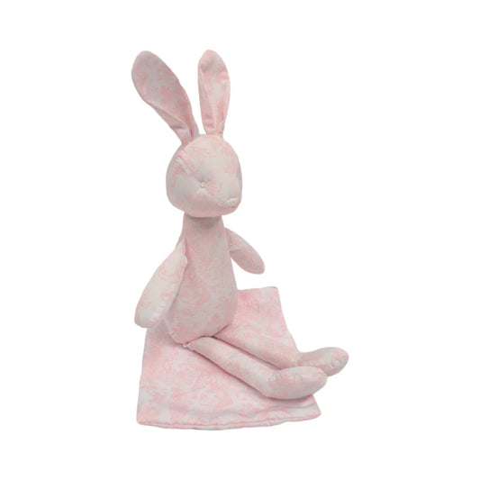 TRVL Bun Bun-Bunny Toile Pink