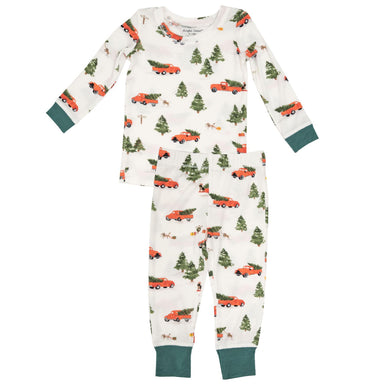 Vintage Red Truck L/S Loungewear Set