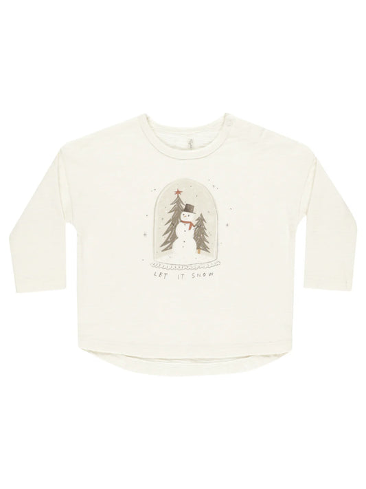 Long Sleeve Tee- Let It Snow