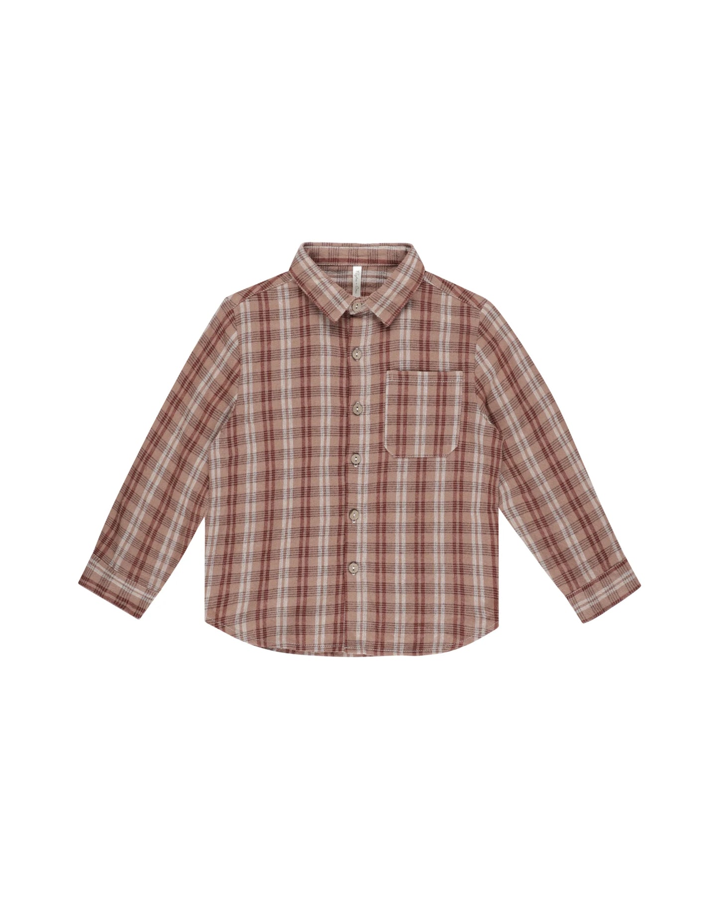 Collared L/S Shirt- Autumn Plaid