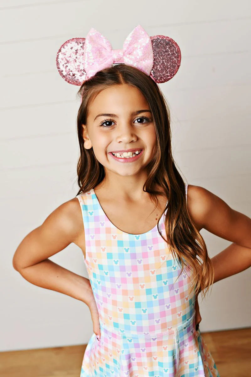 Gingham Mouse Active Dress