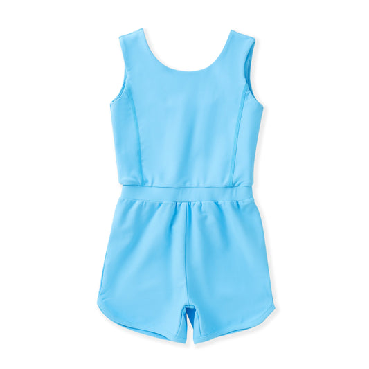 Blue Shortie Romper