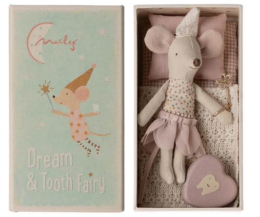 Tooth Fairy Mouse- Little Sister in Matchbox