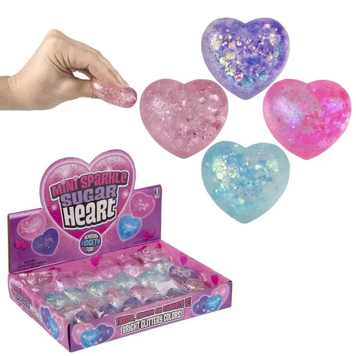 Squeezy Sparkle Sugar Heart