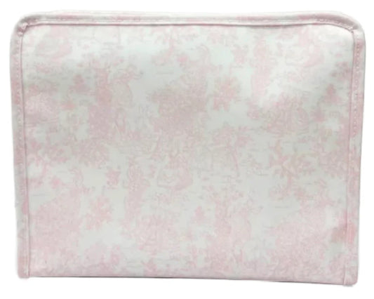 Roadie Large-Pink Bunny Toile