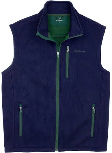 Highland Vest- Navy