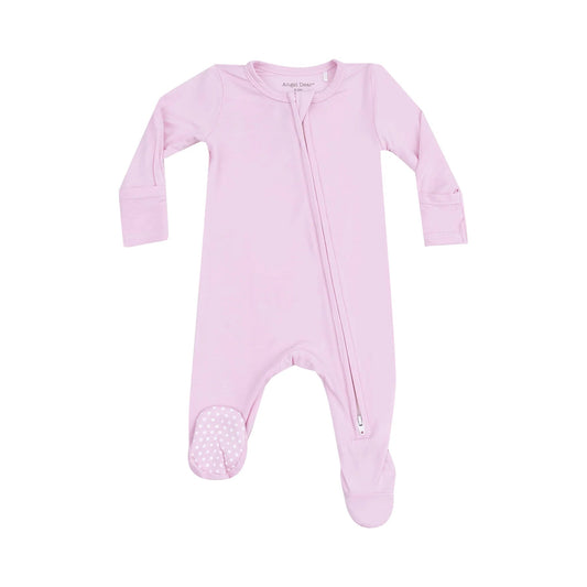 Nosegay Pink 2 Way Zipper Footie