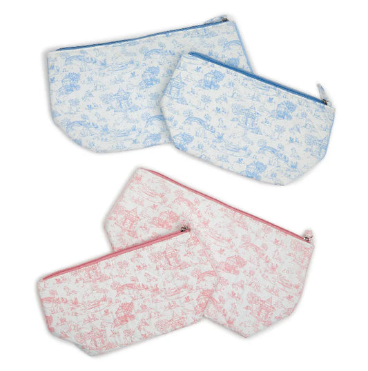 Animal Toile Multipurpose Pouches- 2 Pack