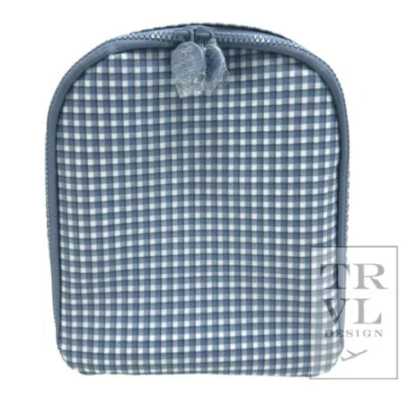 Bring It Lunch Bag- Rodeo Check Indigo