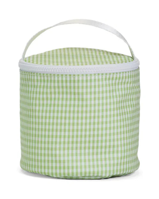TRVL Snack Bag- Gingham Leaf