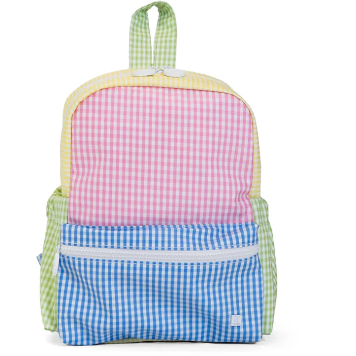 TRVL Mini Backer- Gingham Patch Pink