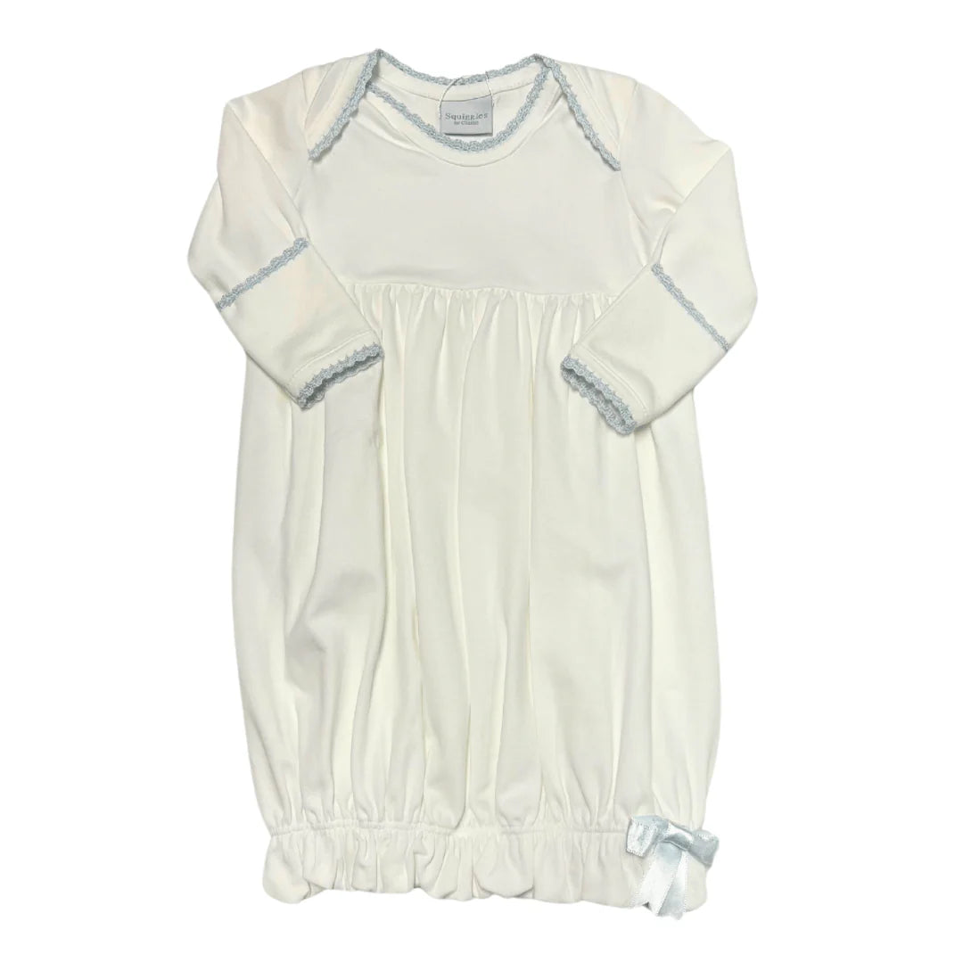 Lap Shoulder Gown w/ Crochet