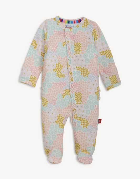 Harper Modal Footie w/ Ruffle