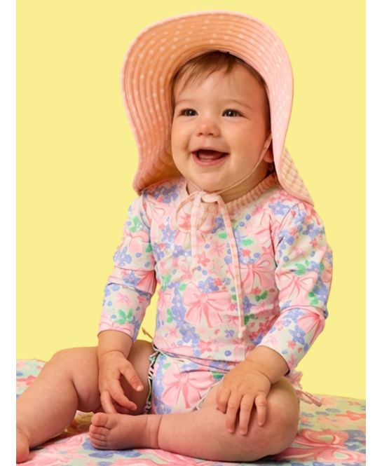 Bow Blooms LS One Piece