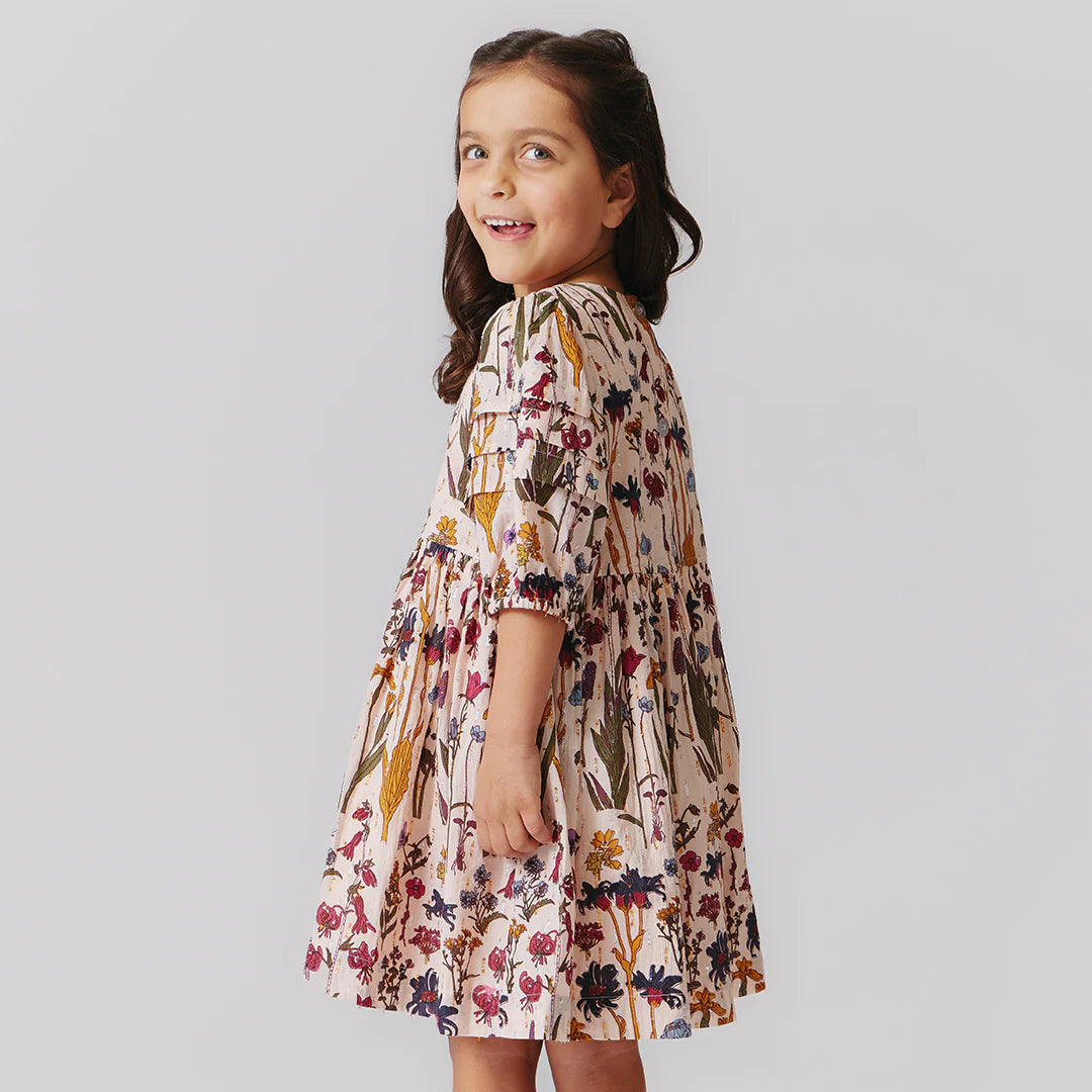 Brooke Dress- Autumn Flowers