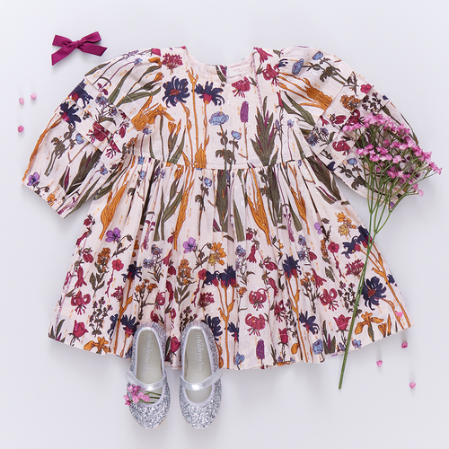 Brooke Dress- Autumn Flowers