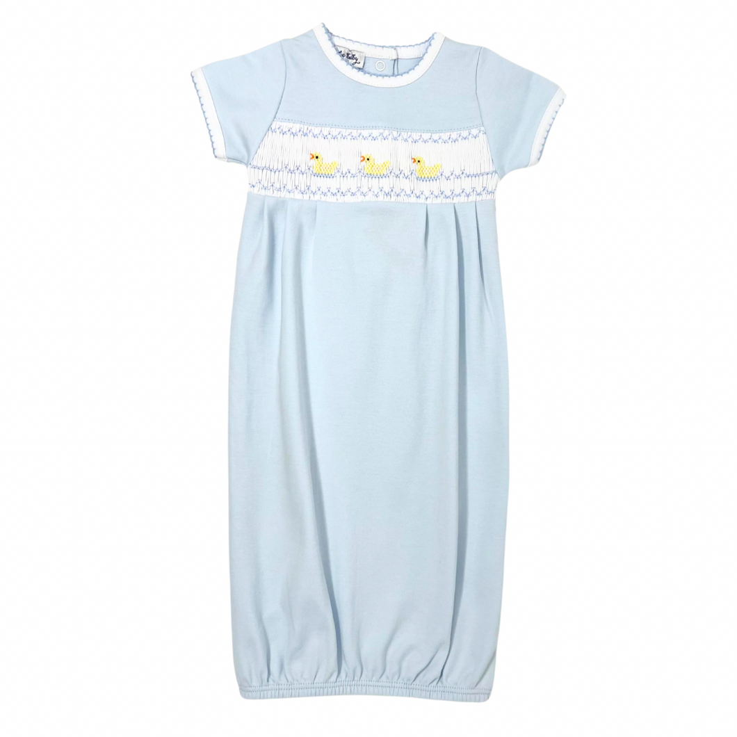 Just Ducky Classics Smocked Gathered Gown
